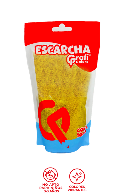 Escarcha Dorada Grafi Colors 100 Gramos