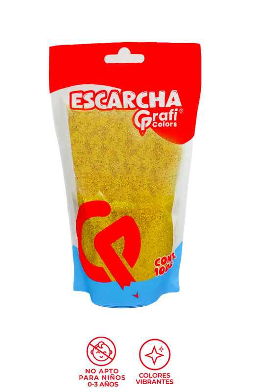 Escarcha Dorada Grafi Colors 100 Gramos