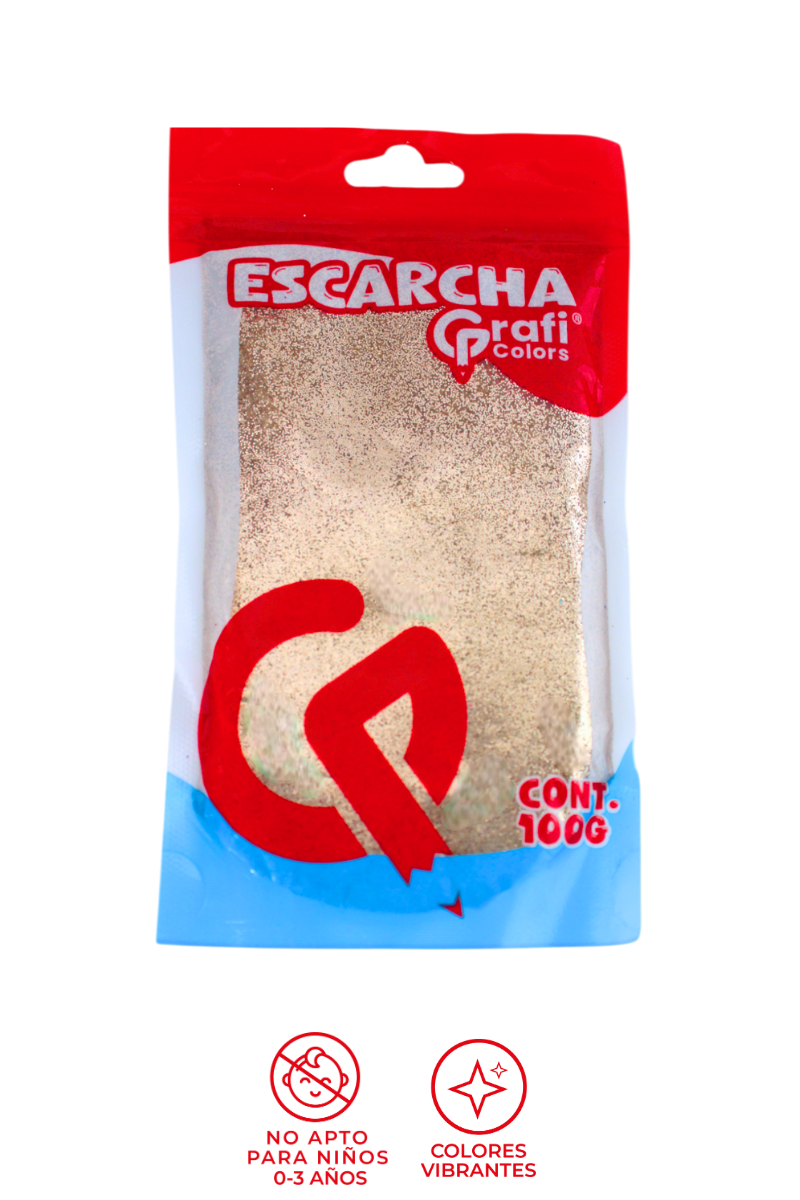 Escarcha Champan Grafi Colors 100 Gramos