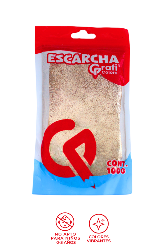 Escarcha Champan Grafi Colors 100 Gramos