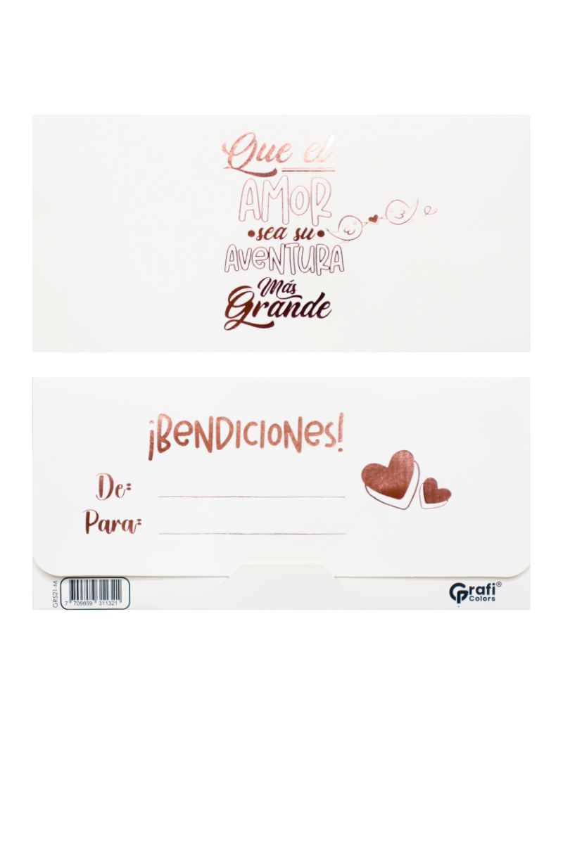 Lluvia De Sobres Metalizadas Grafi Colors Para Matrimonio