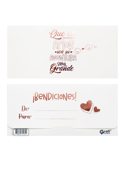 Lluvia De Sobres Metalizadas Grafi Colors Para Matrimonio