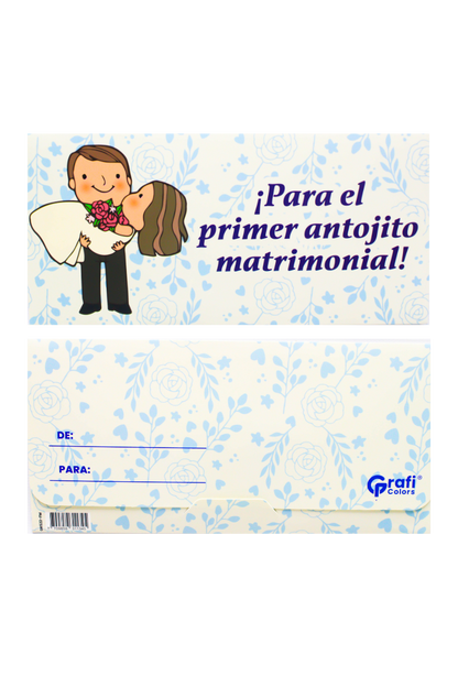 Lluvia De Sobres Colores X 12 Grafi Colors Matrimonio