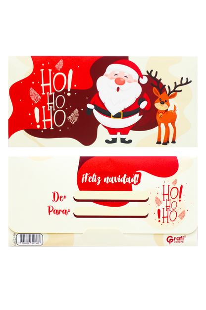 Lluvia De Sobres Colores X 12 Grafi Colors Feliz Navidad