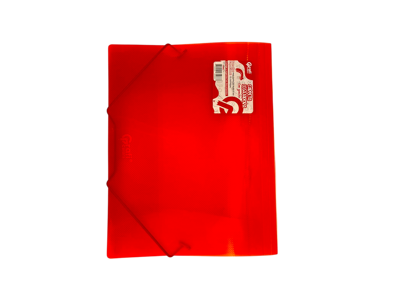 Carpeta Plastica Con Legajador Grafi Colors Oficio