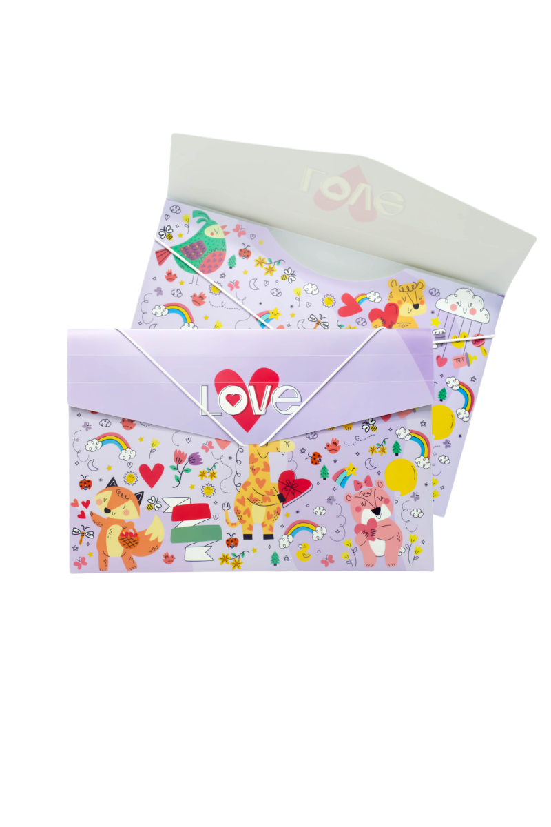 CARPETA PLASTICA RESORTE GRAFI COLORS