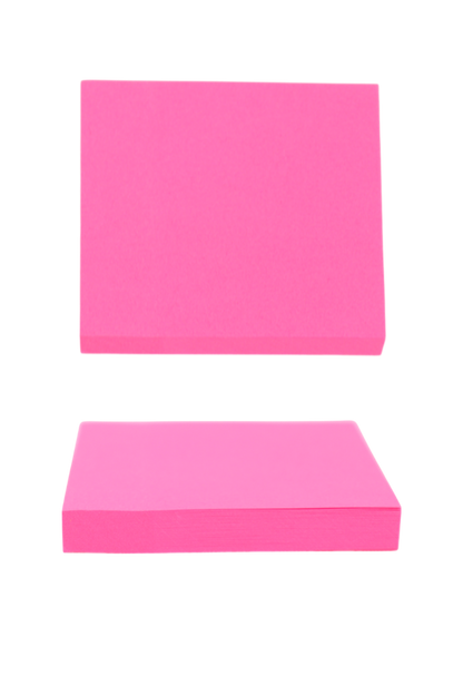 NOTAS ADHESIVAS  UNICOLOR GRAFI COLORS X 100 PCS