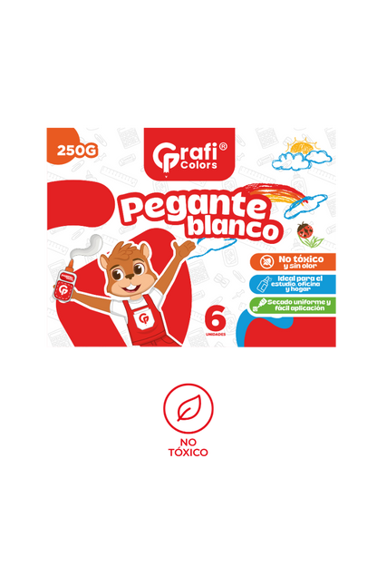 PEGANTE BLANCO GRAFI COLORS 250G