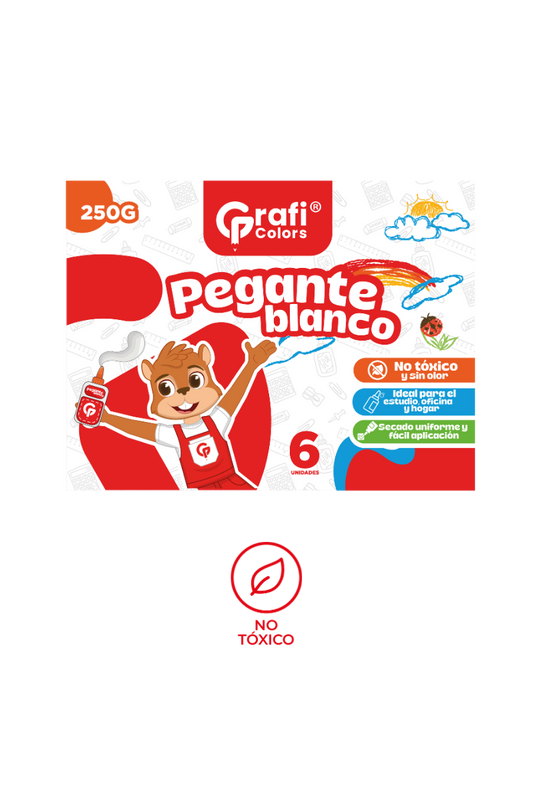 PEGANTE BLANCO GRAFI COLORS 250G