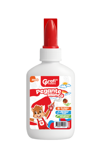 PEGANTE BLANCO GRAFI COLORS 250G