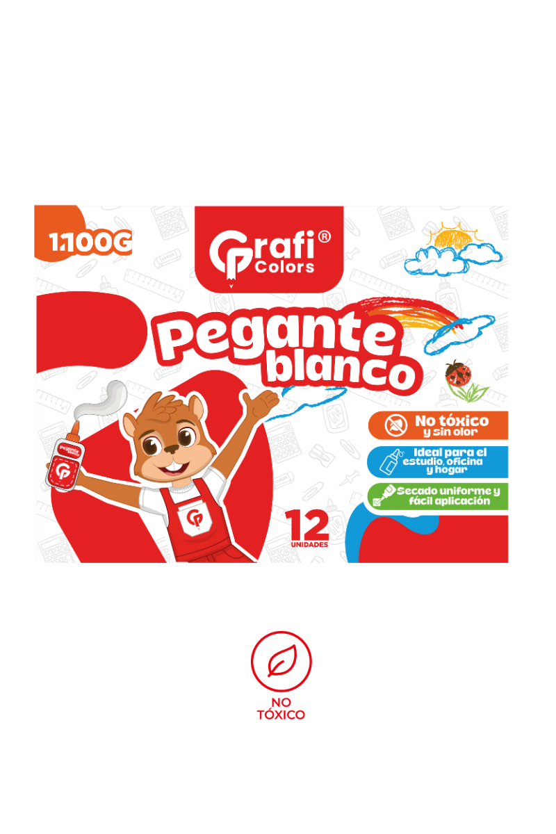 PEGANTE BLANCO GRAFI COLORS 100G