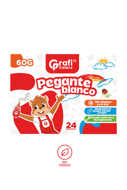 PEGANTE BLANCO GRAFI COLORS 60G