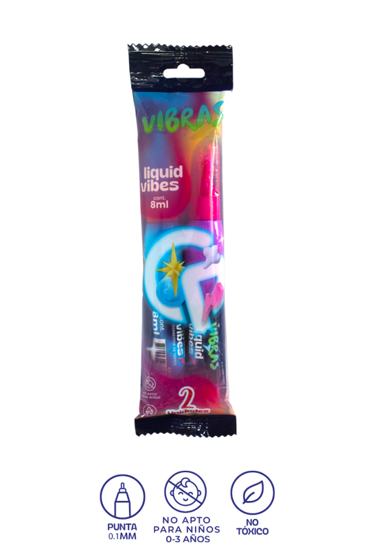 Bolsa Corrector Líquido Vibras Grafi Colors X2