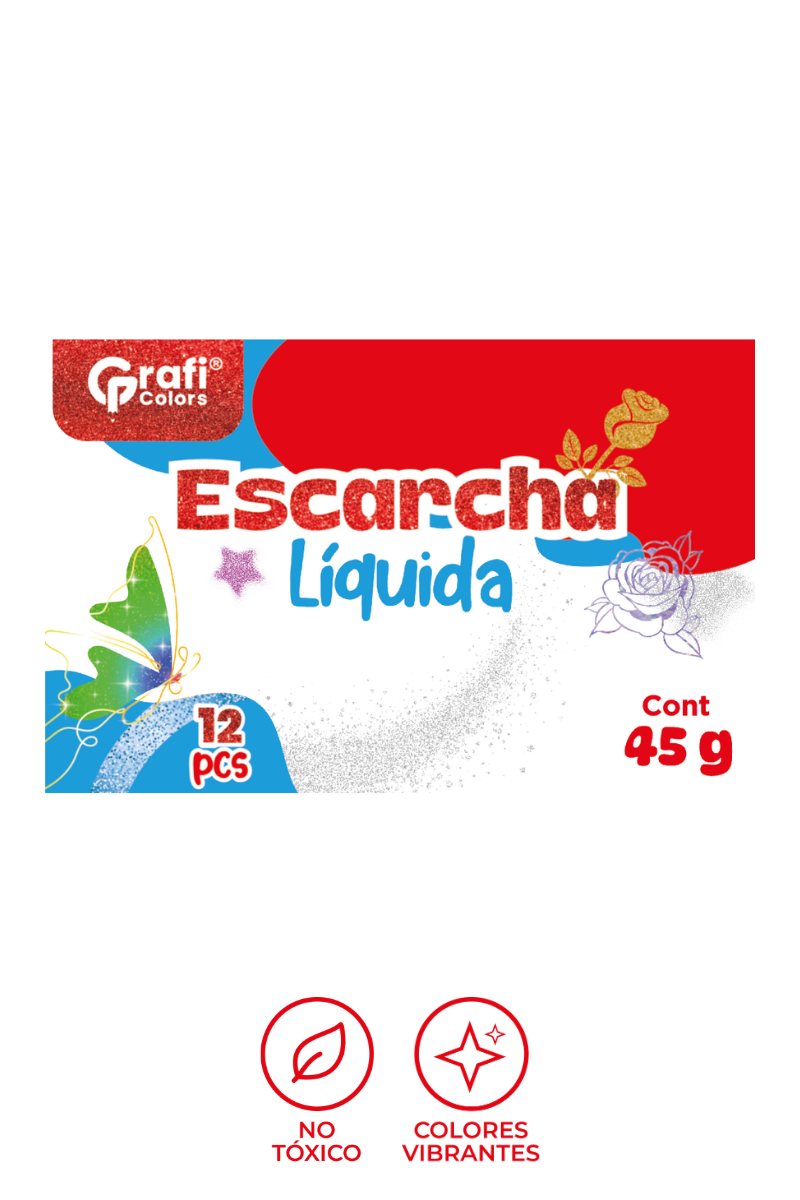 Escarcha líquida Grafi Colors x12