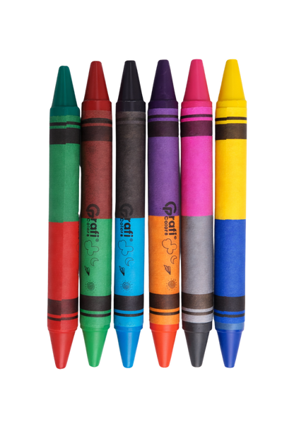 Crayones Doblepunta x 6