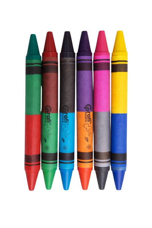 Crayones Doblepunta x 6