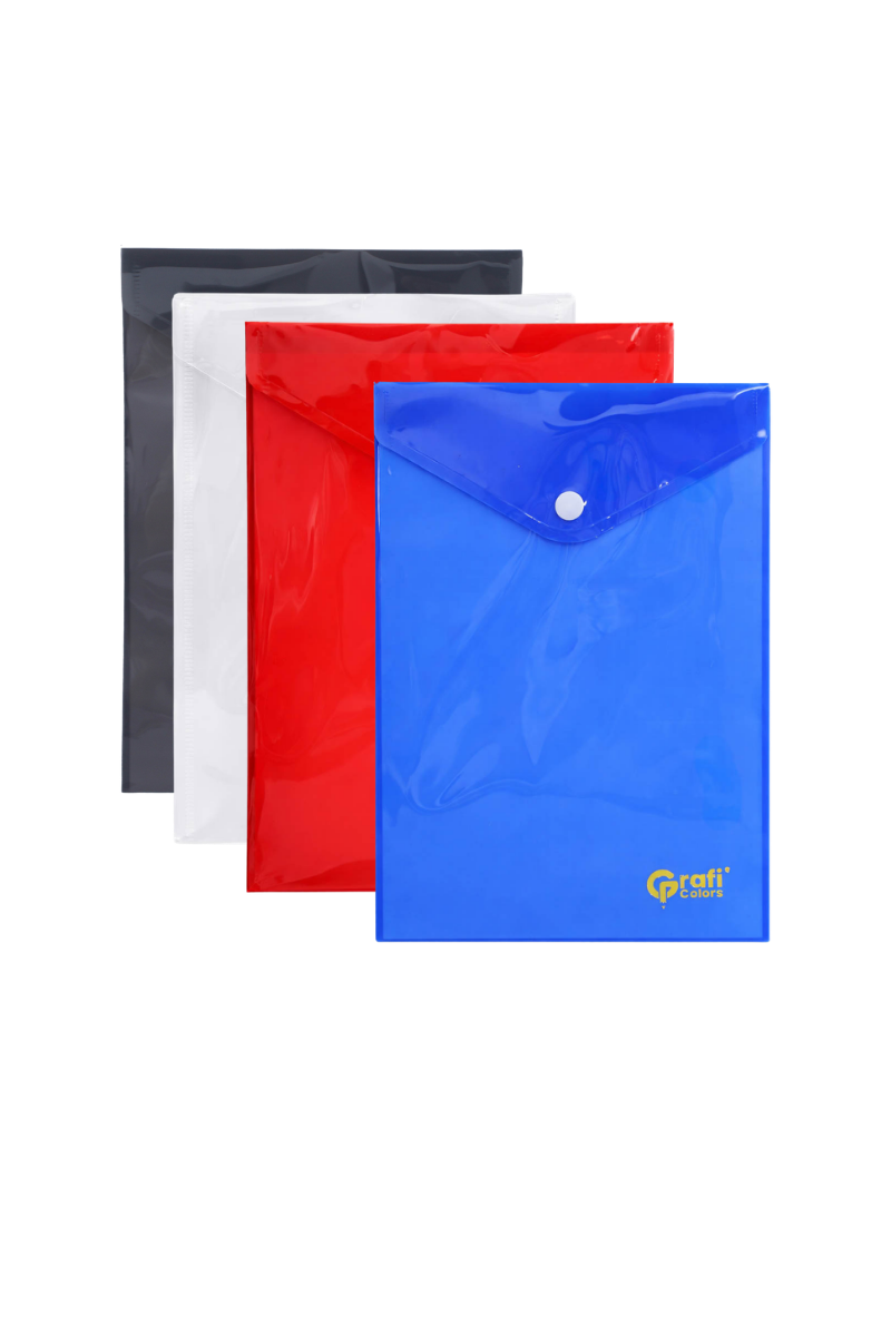 CARPETA VERTICAL GRAFI COLORS MEDIA CARTA BOTÓN