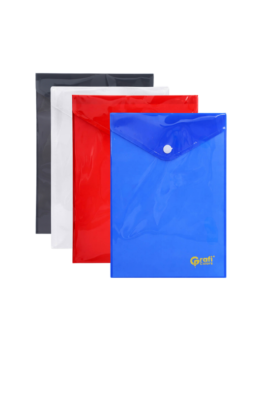 CARPETA VERTICAL GRAFI COLORS MEDIA CARTA BOTÓN