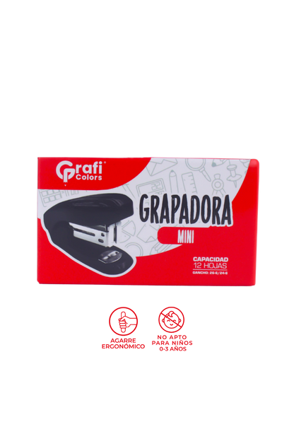 GRAPADORA MINI NEGRA GRAFI COLORS