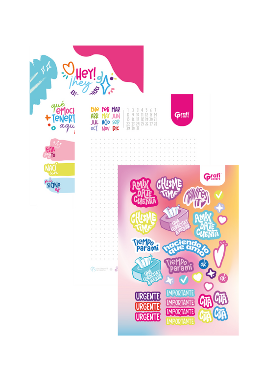 Agenda Grafi Colors Boreal