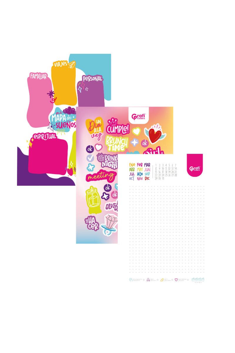 Agenda Grafi Colors Ranitas