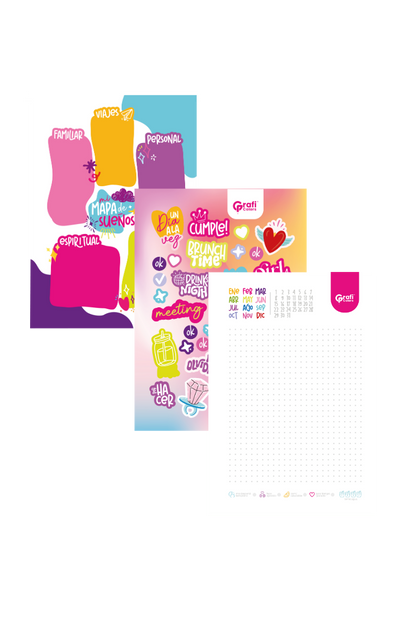 Agenda Grafi Colors Ranitas