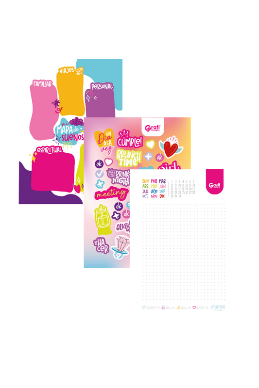 Agenda Grafi Colors Ranitas