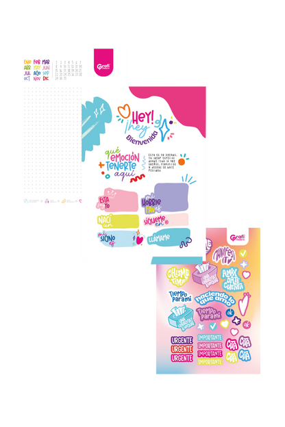 Agenda Grafi Colors Coquette