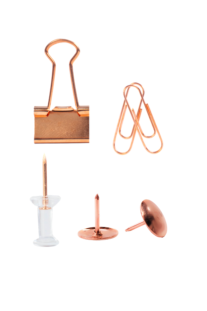 KIT METÁLICO GRAFI COLORS ORO ROSA