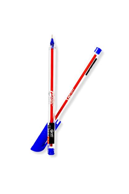 Lapicero Grafi Colors Mina Naranja 0,7 Grafi Gel Azul x 12 Unidades