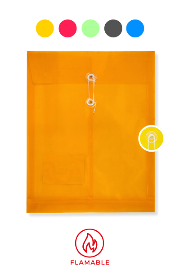 Carpeta Vertical Grafi Colors Hilo Tamaño Carta Colores Surtidos