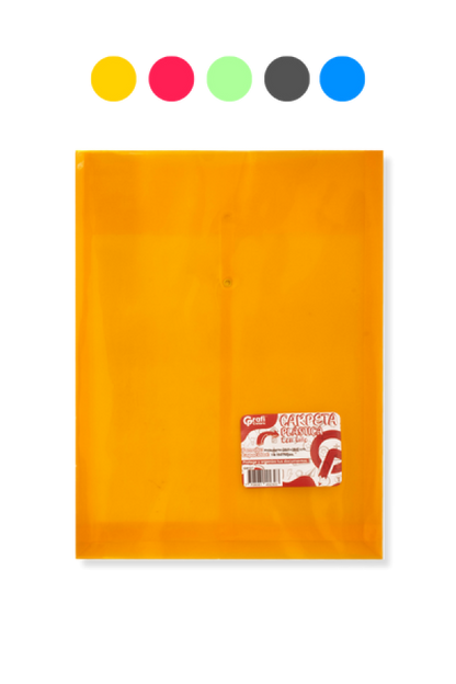 Carpeta Vertical Grafi Colors Hilo Tamaño Carta Colores Surtidos