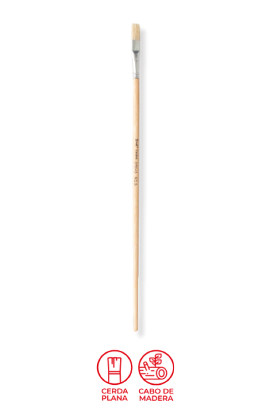 Pincel Plano Grafi Colors # 05 x 12 Unidades