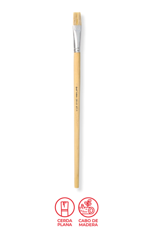 Pincel Plano Grafi Colors # 11  x 12 Unidades