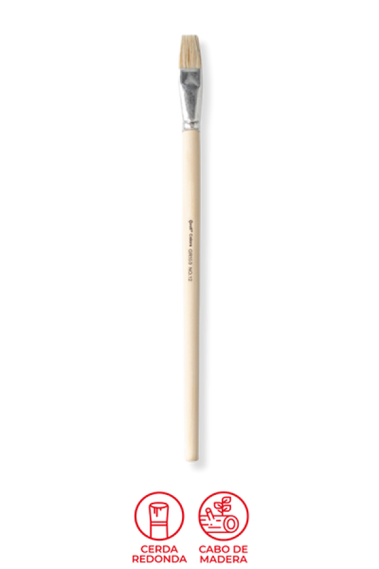 Pincel Plano Grafi Colors # 12  x 12 Unidades