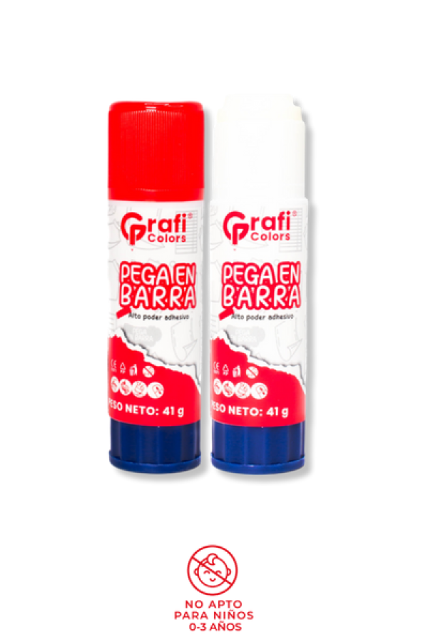 Pega En Barra Grafi Colors x 12 Unidades De 41 Gramos