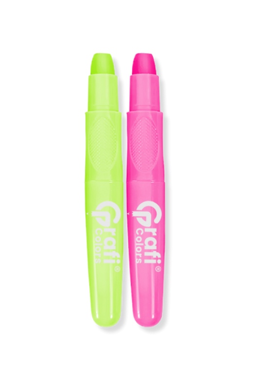 Resaltador en Gel Grafi Colors Neo Gel Color Neón x 6 Unidades